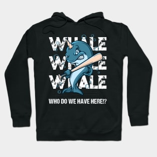 Baseball Whales T-Shirt - Funny Whale Pun Joke Quote Hoodie